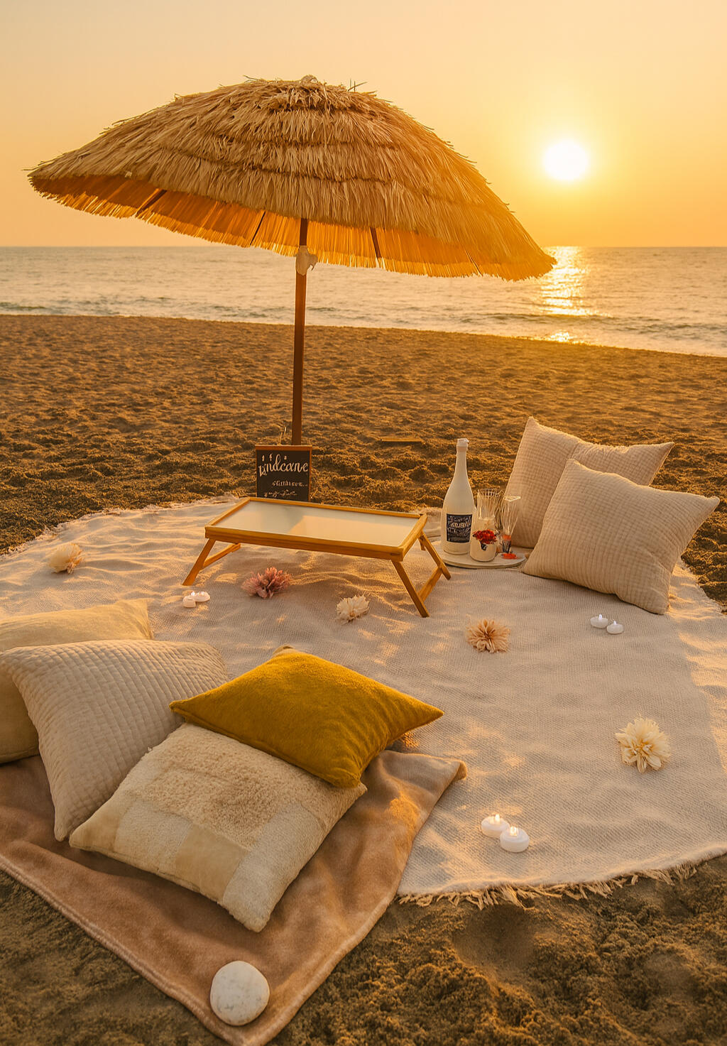 Typical Beach Setup